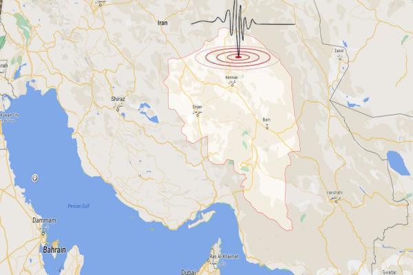 زلزله 4.4 ریشتری هجدک کرمان را لرزاند